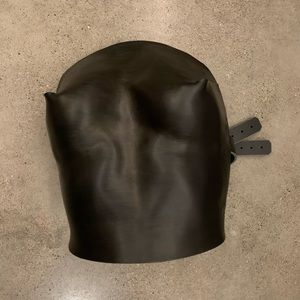 Obectra molded leather bustier